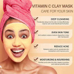 POP MODERN.C Turmeric Vitamin C Clay Mask Deep Cleansing Face Mask Skin Care